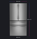 GE French Door Refrigerator 90.4cm 812.7L PGE29BYTFS