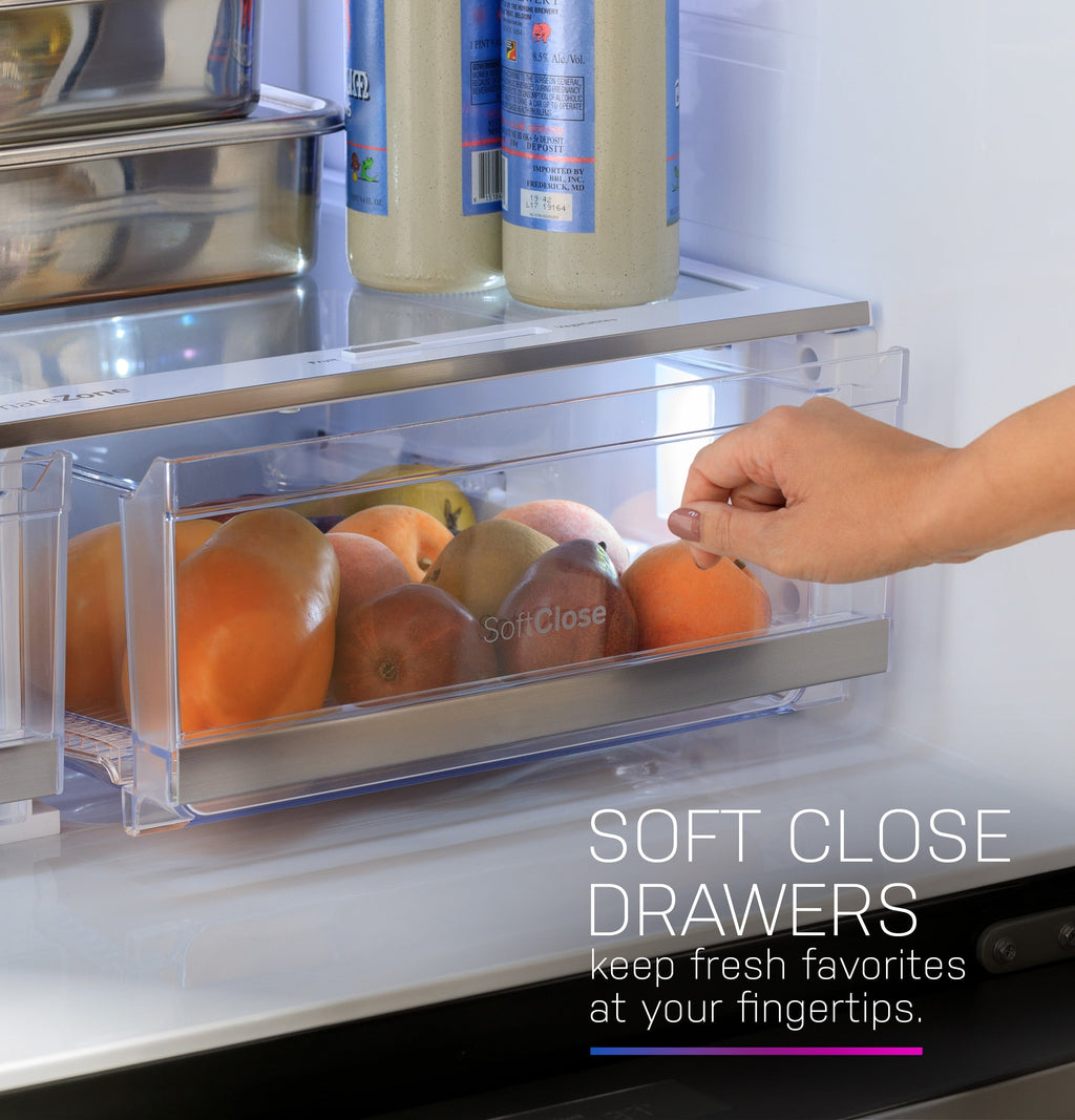 GE French Door Refrigerator 90.4cm 790L PVD28HYYFS