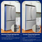 LG Counter-Depth MAX French Door Refrigerator 91.4cm 750.4L LRFLC2706S