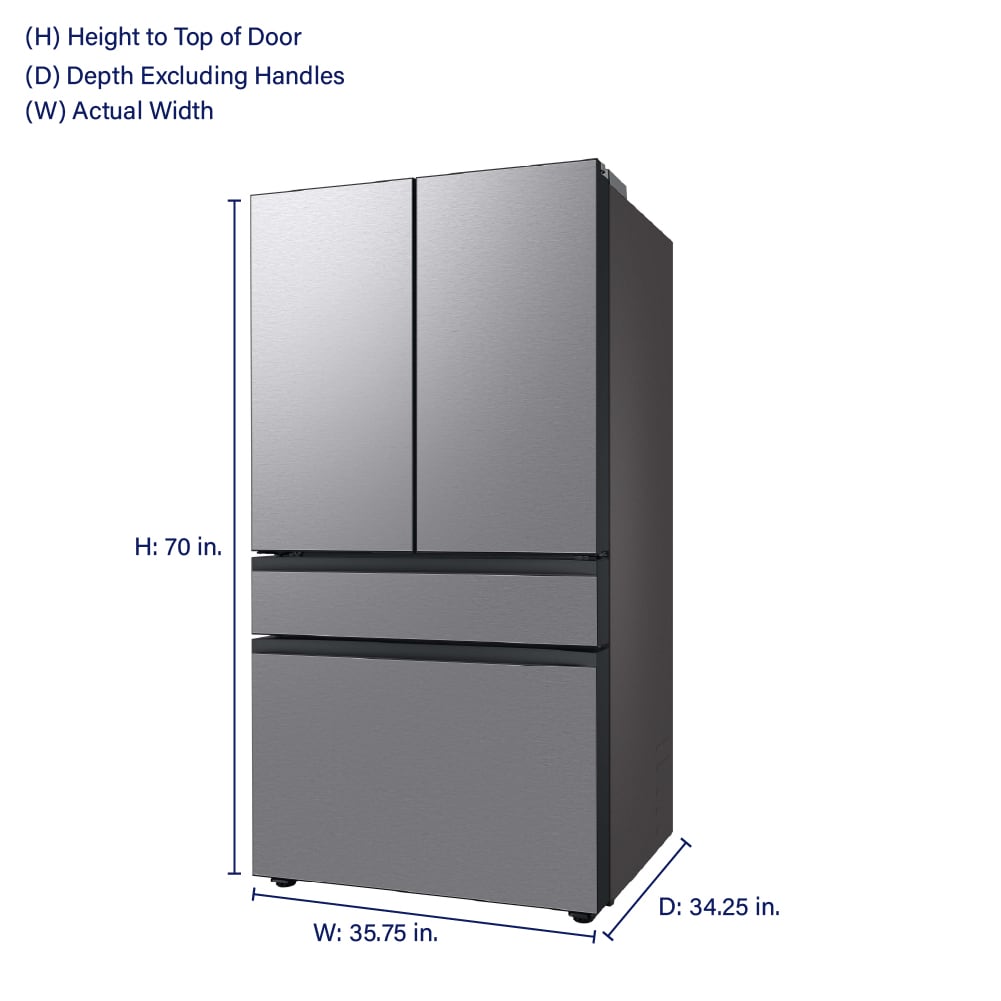 Samsung French Door Refrigerator 90.8cm 821.2L RF29BB8600QL