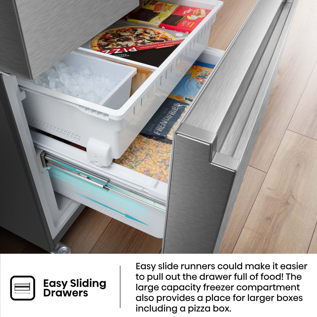 Hisense French Door Refrigerator 91.4cm 753.2L HRF266N6CSE1