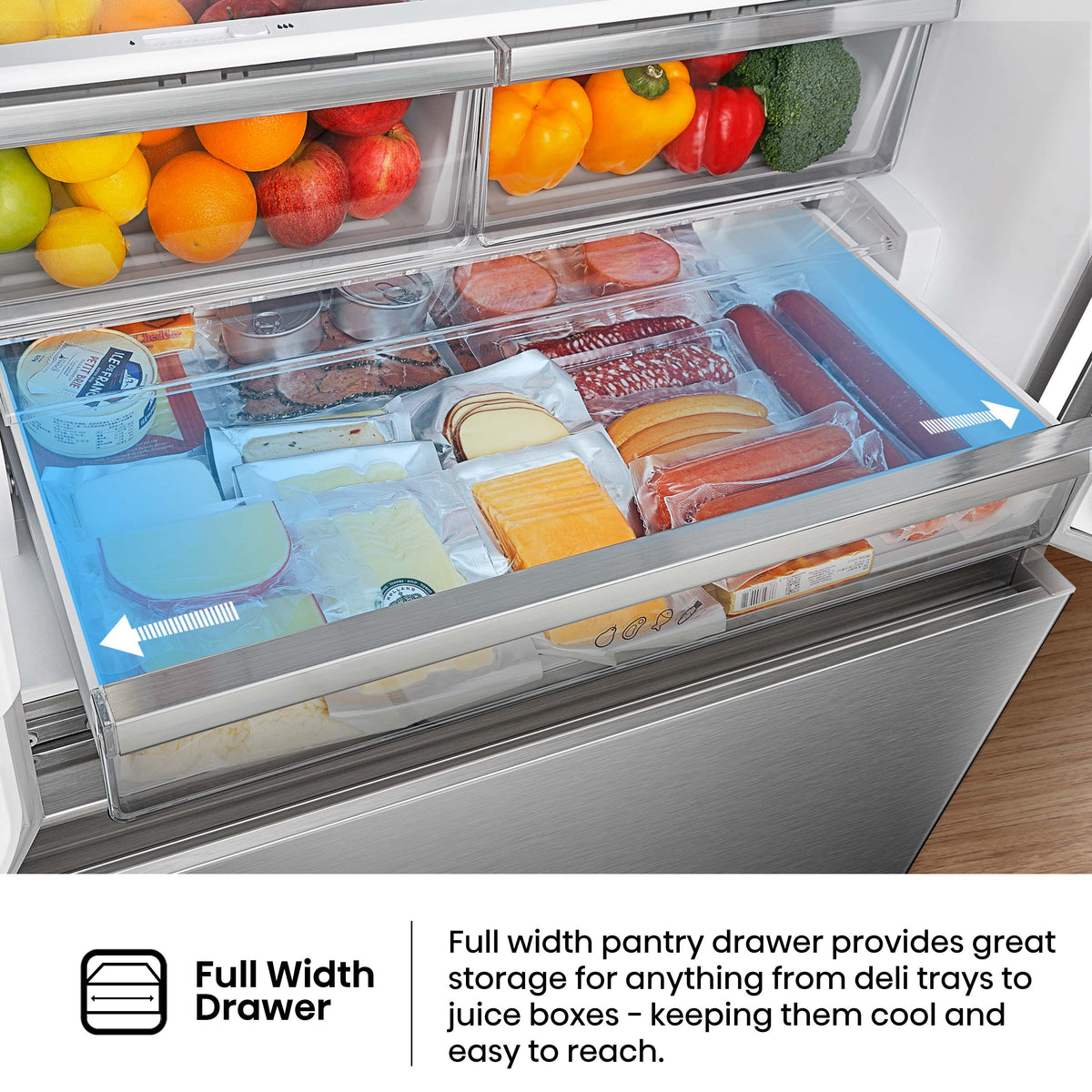 Hisense French Door Refrigerator 91.4cm 753.2L HRF266N6CSE1