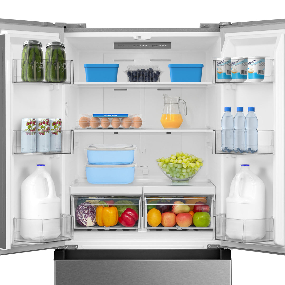 Midea French Door Refrigerator 74.9cm 521L MRF18B4AST