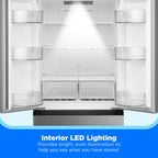 Midea French Door Refrigerator 74.9cm 521L MRF18B4AST