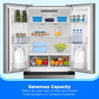 Midea French Door Refrigerator 74.9cm 521L MRF18B4AST