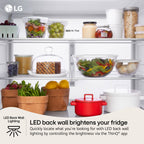 LG French Door Refrigerator 90.8cm 809.9L LF29S9730S