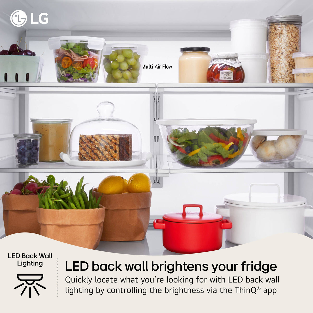 LG French Door Refrigerator 90.8cm 809.9L LF29S9730S