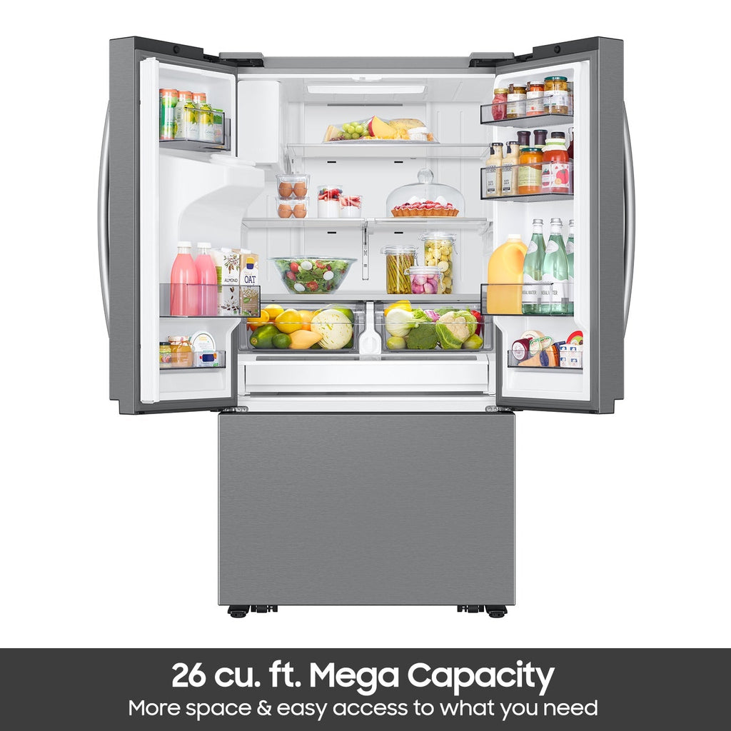 Samsung French Door Refrigerator 90.8cm 736.2L RF70F27SER