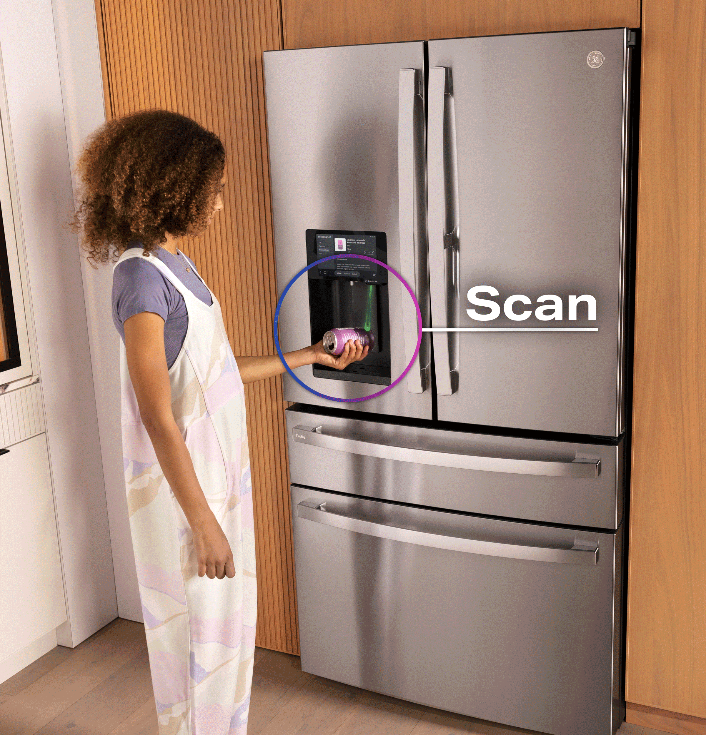 GE French Door Refrigerator 90.4cm 790L PVD28HYYFS