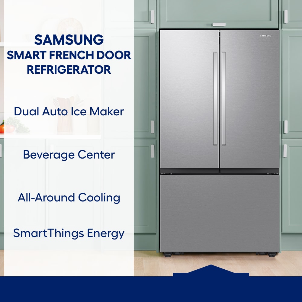Samsung French Door Refrigerator 90.8cm 906.1L RF32CG5300SR