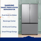 Samsung French Door Refrigerator 90.8cm 906.1L RF32CG5300SR