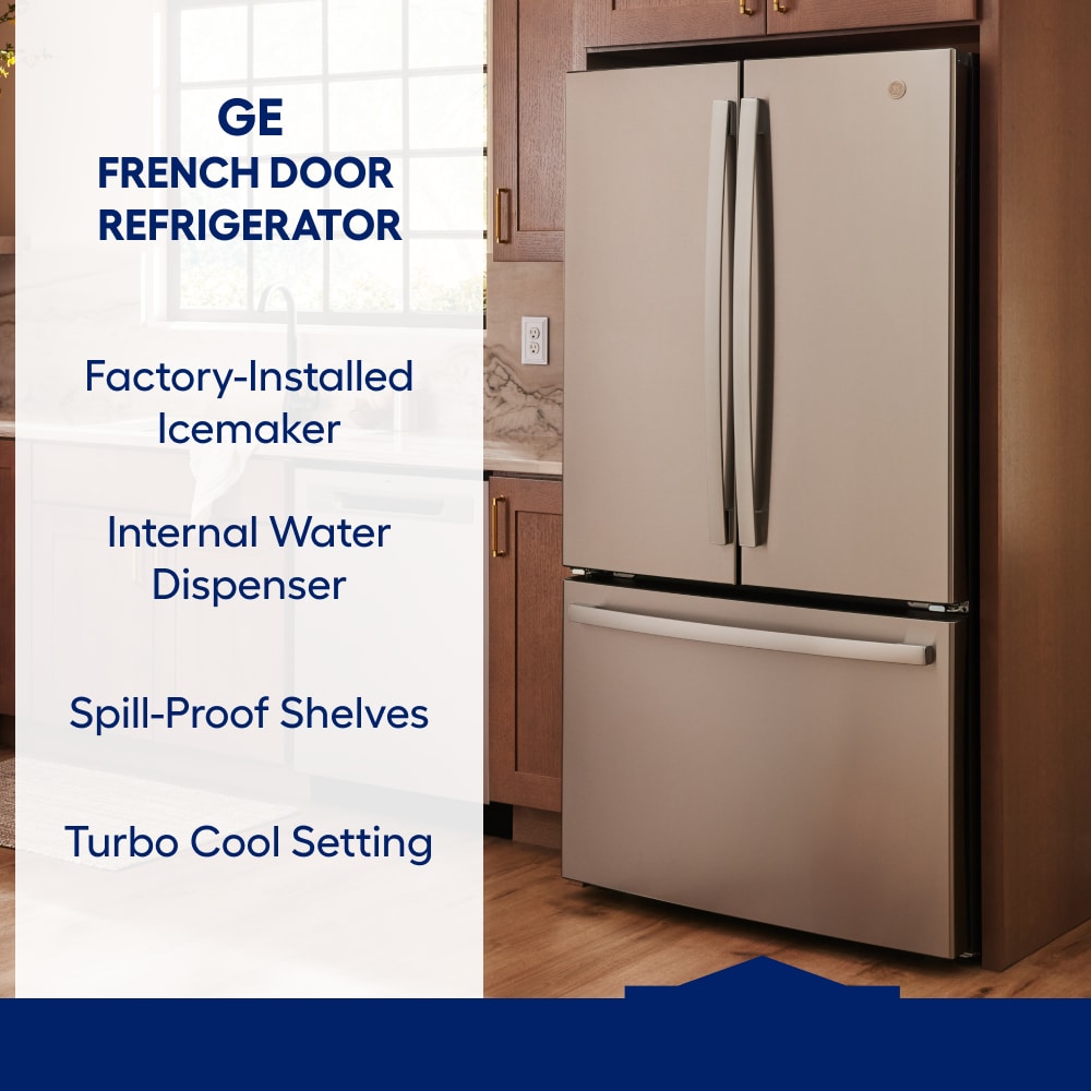 GE French Door Refrigerator 90.8cm 764.6L GNE27JYMFS