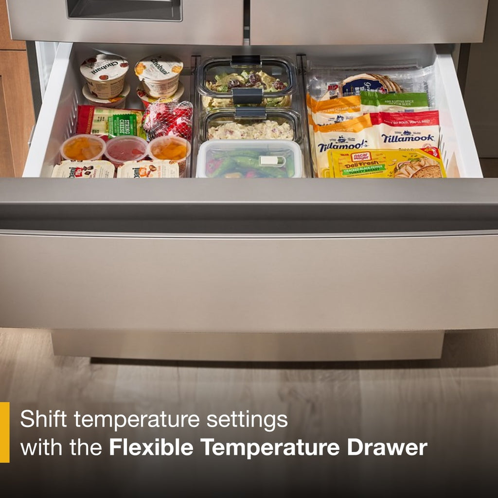 Whirlpool French Door Refrigerator 91.3cm 843.8L WRMF3336SZ