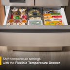 Whirlpool French Door Refrigerator 91.3cm 843.8L WRMF3336SZ