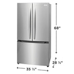 Frigidaire French Door Refrigerator 89.7cm 563.5L FRFG201LAV