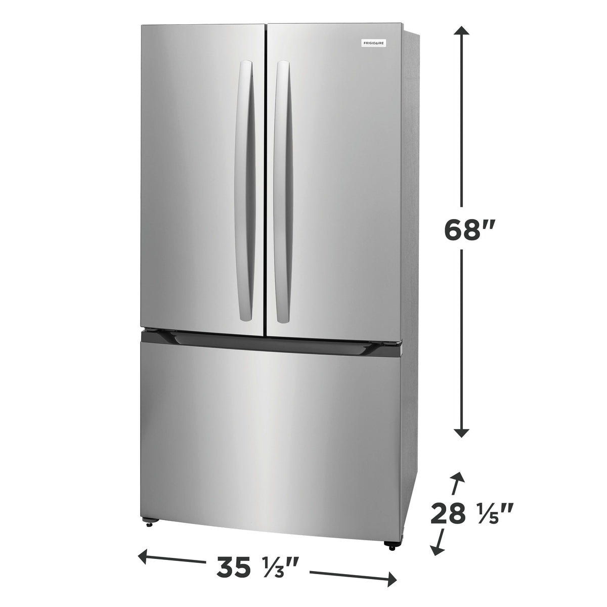 Frigidaire French Door Refrigerator 89.7cm 563.5L FRFG201LAV