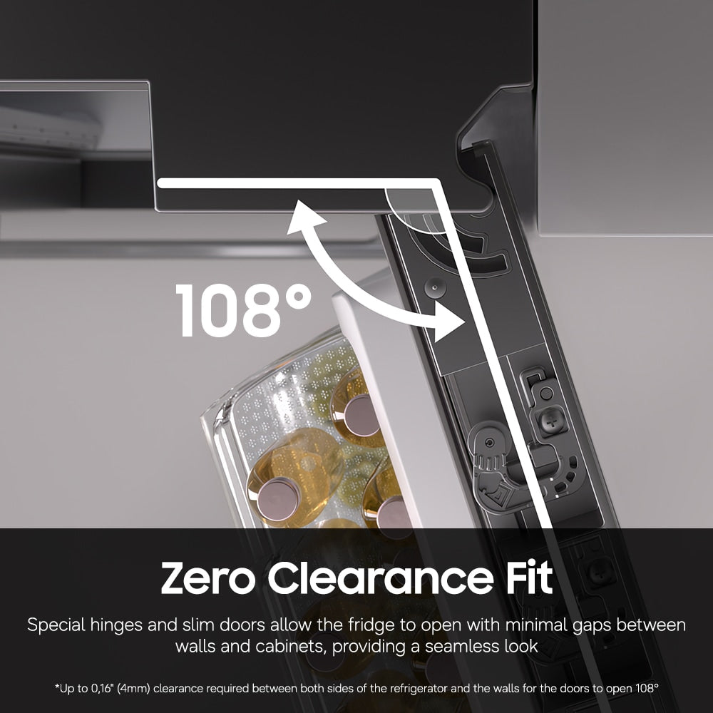 Samsung French Door Refrigerator 91.1cm 679.6L RF80H25CER