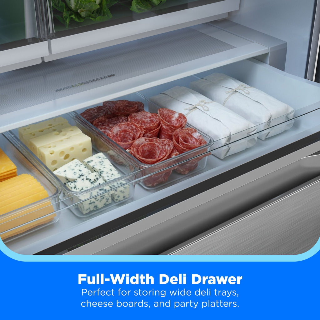 Midea French Door Refrigerator 90.9cm 750.4L MRF27I6BST