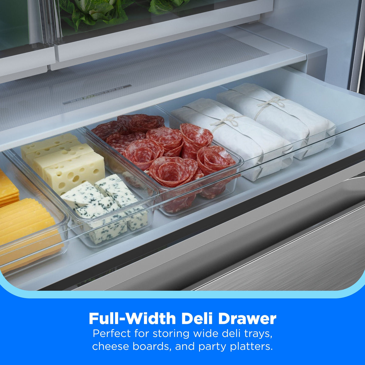 Midea French Door Refrigerator 90.9cm 750.4L MRF27I6BST