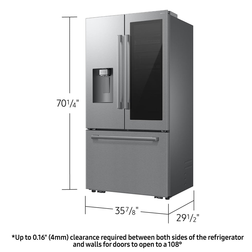 Samsung French Door Refrigerator 91.1cm 679.6L RF80H25CER