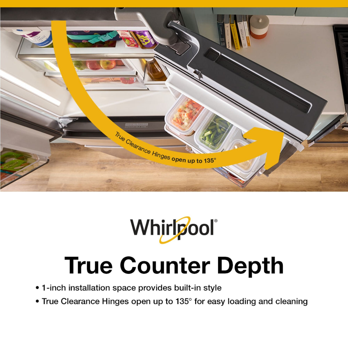 Whirlpool French Door Refrigerator 90.5cm 623L WRMC7036RZ