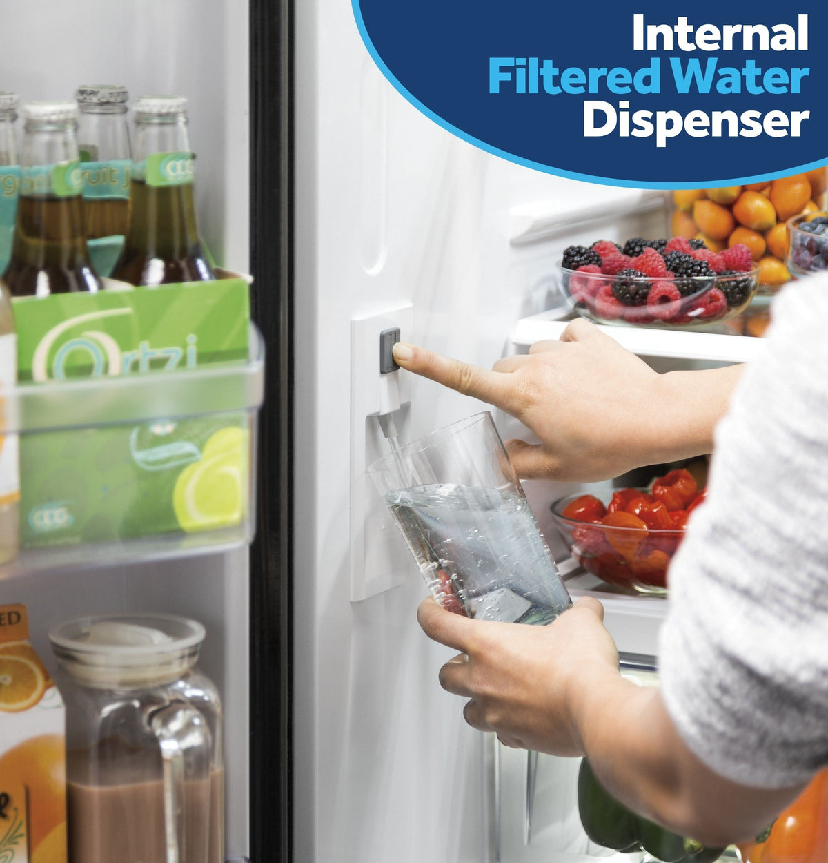 GE French Door Refrigerator 90.8cm 764.6L GNE27JYMFS