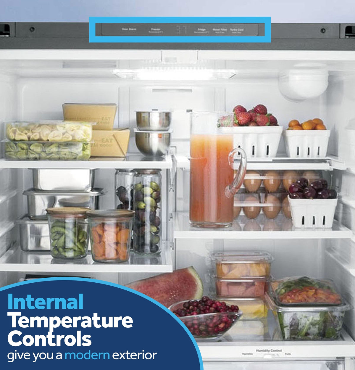 GE French Door Refrigerator 90.8cm 764.6L GNE27JYMFS