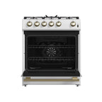 FORNO Leonardo Gas Range 76cm 141.6L FFSGS1116-30WHT