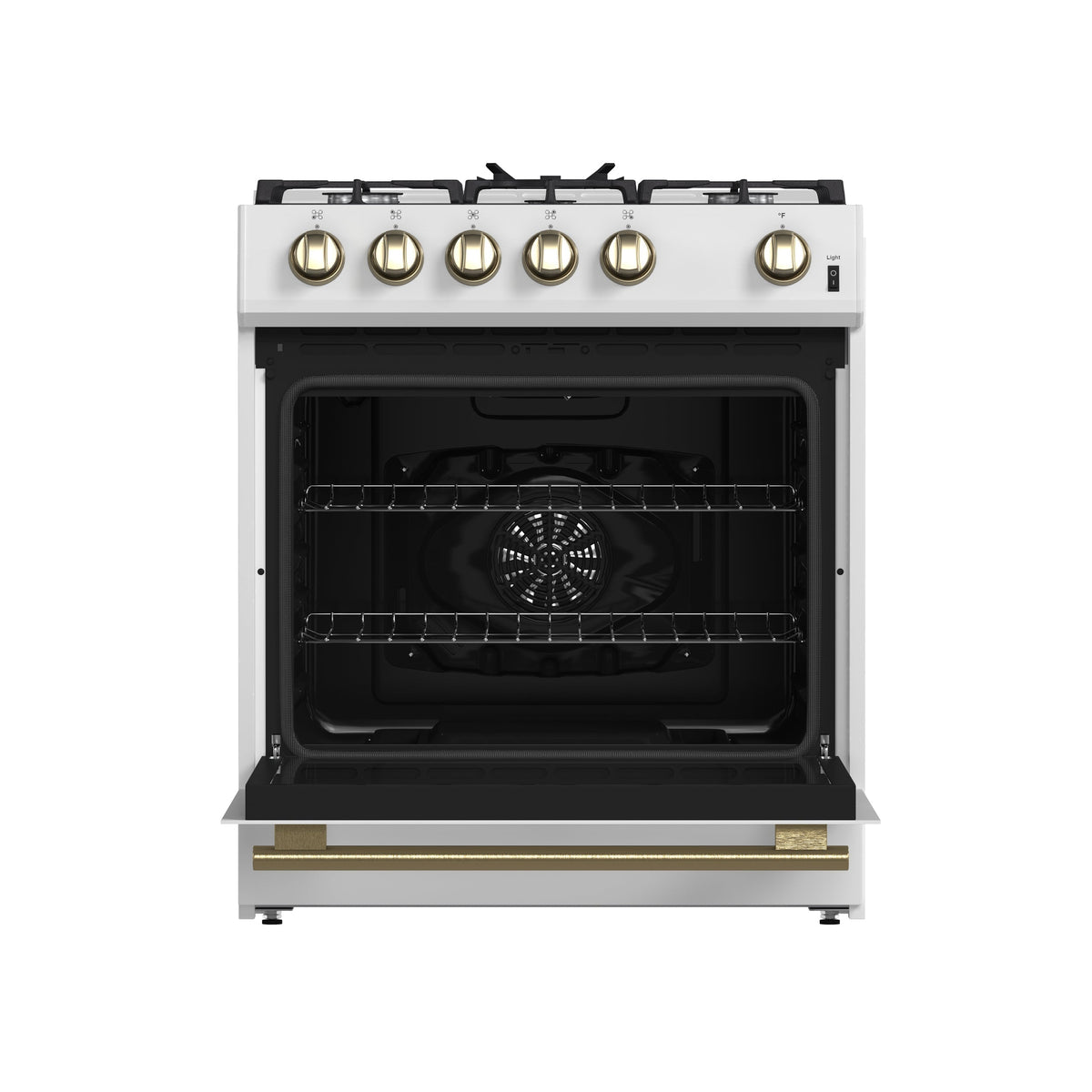 FORNO Leonardo Gas Range 76cm 141.6L FFSGS1116-30WHT