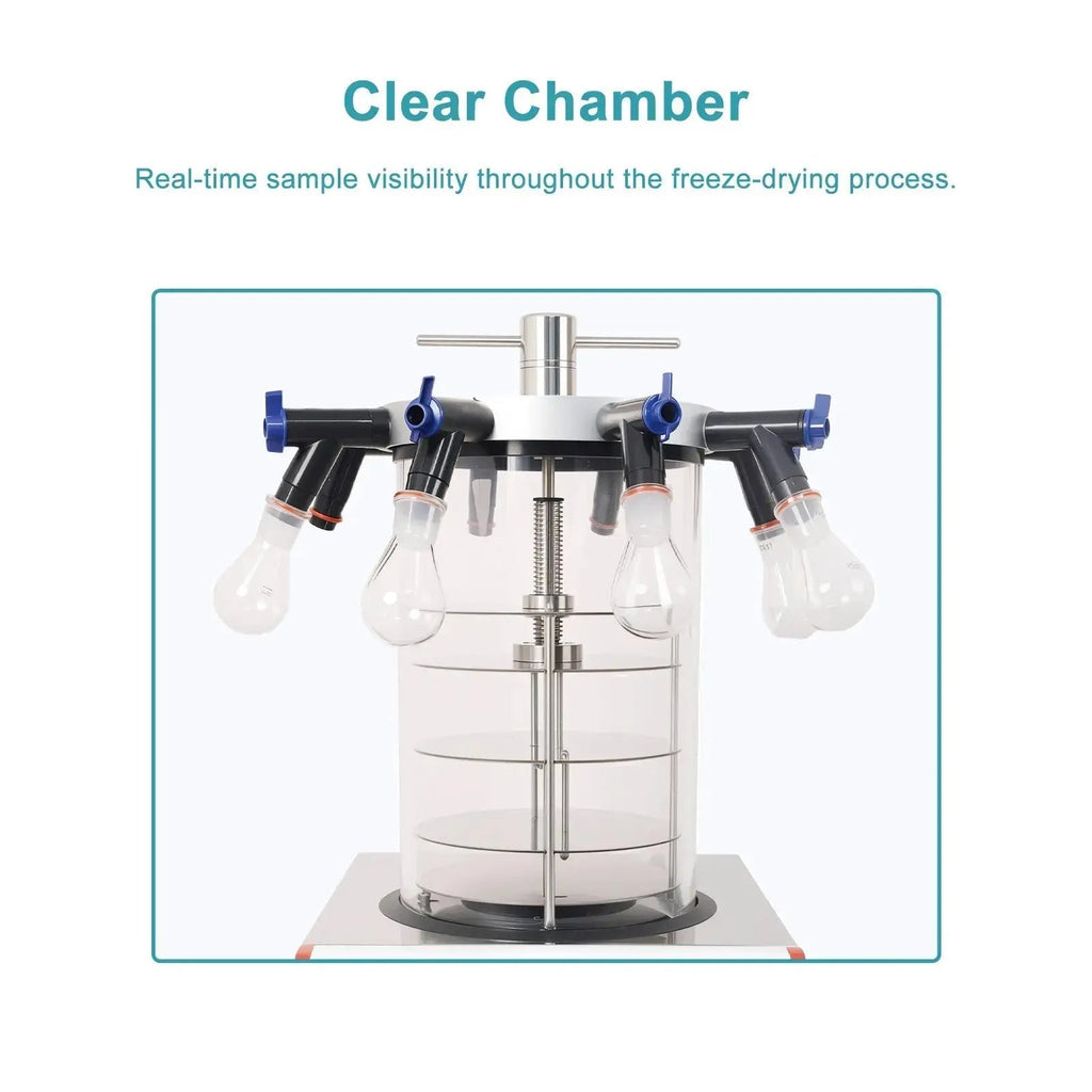 StonyLab Benchtop Freeze Dryer with Vacuum Pump -60°C 3kg