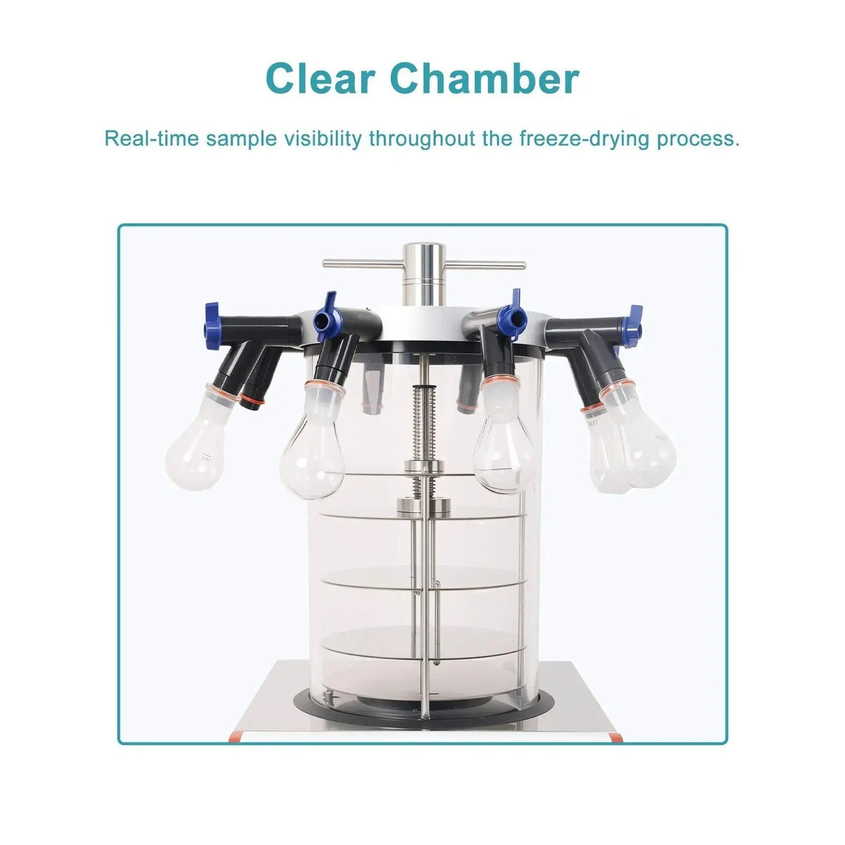 StonyLab Benchtop Freeze Dryer with Vacuum Pump -60°C 3kg