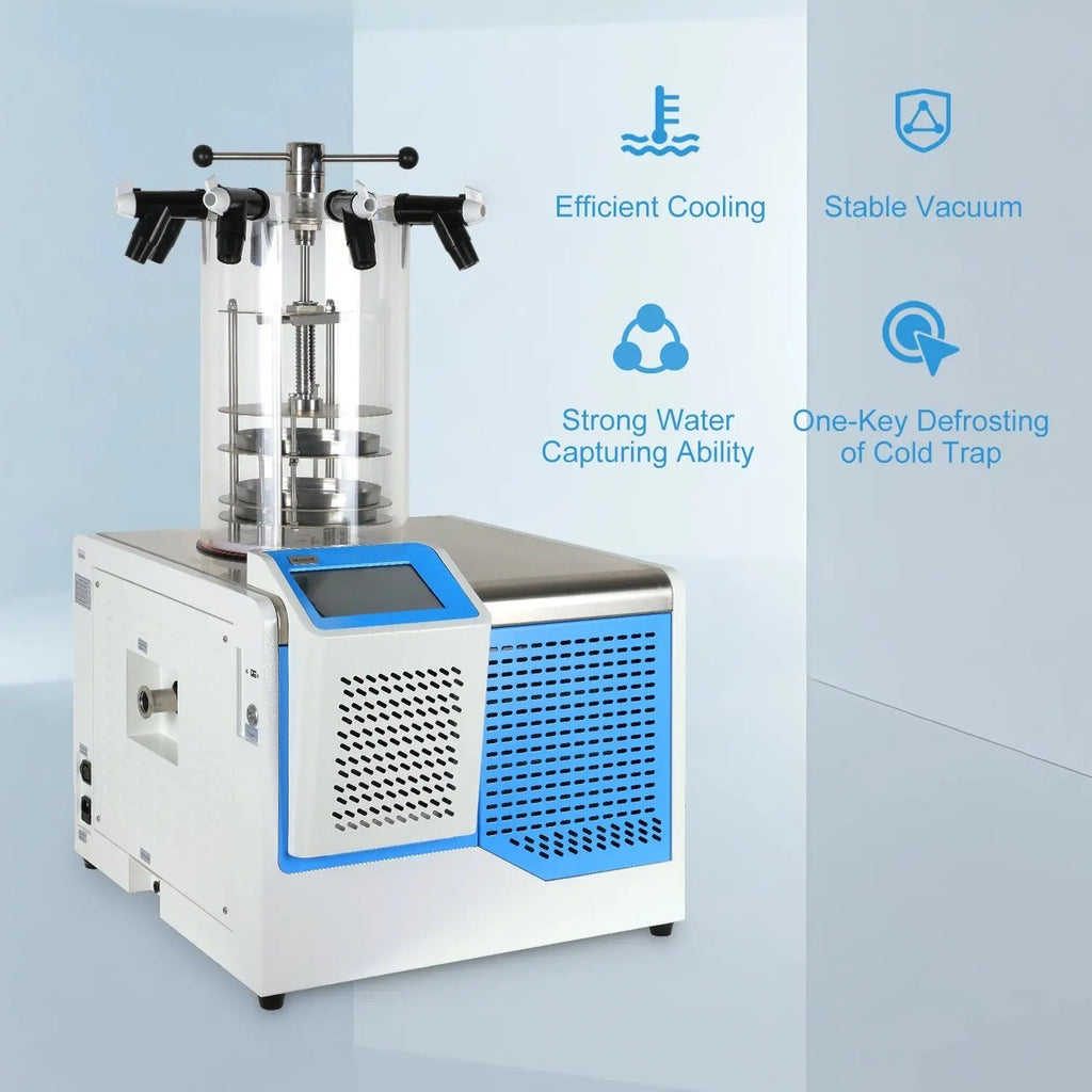 StonyLab Benchtop Freeze Dryer with Vacuum Pump -60°C 4kg