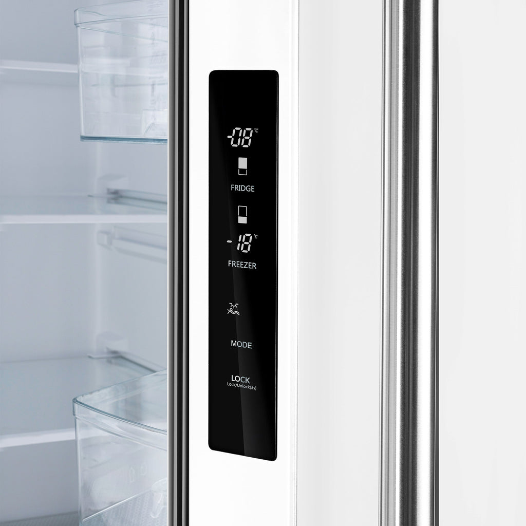 FORNO Espresso Gallipoli French Door Refrigerator 76cm 495.5L FFFFD1974-31WHT