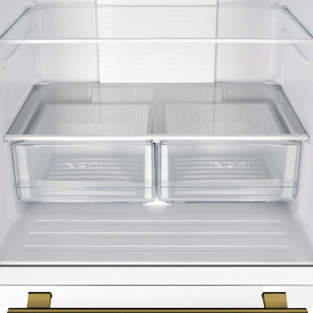 FORNO Espresso Gallipoli French Door Refrigerator 76cm 495.5L FFFFD1974-31WHT