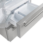 FORNO Moena French Door Refrigerator 91.2cm 543.7L FFRBI1820-36SB