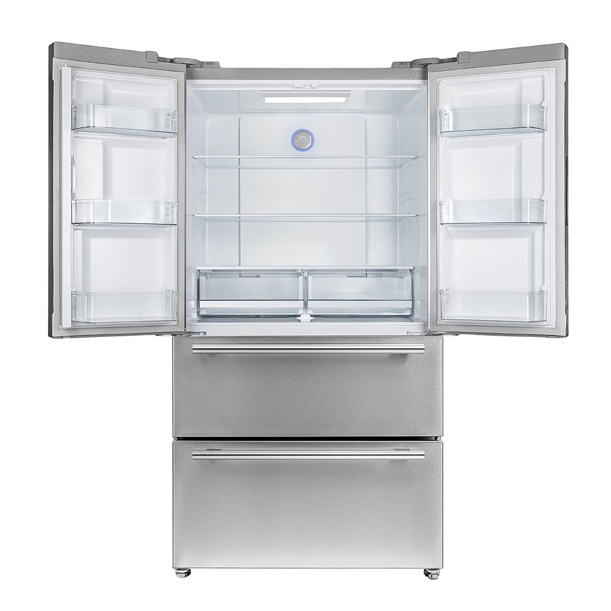 FORNO Moena French Door Refrigerator 91.2cm 543.7L FFRBI1820-36SB