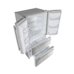 FORNO Moena French Door Refrigerator 91.2cm 543.7L FFRBI1820-36SB