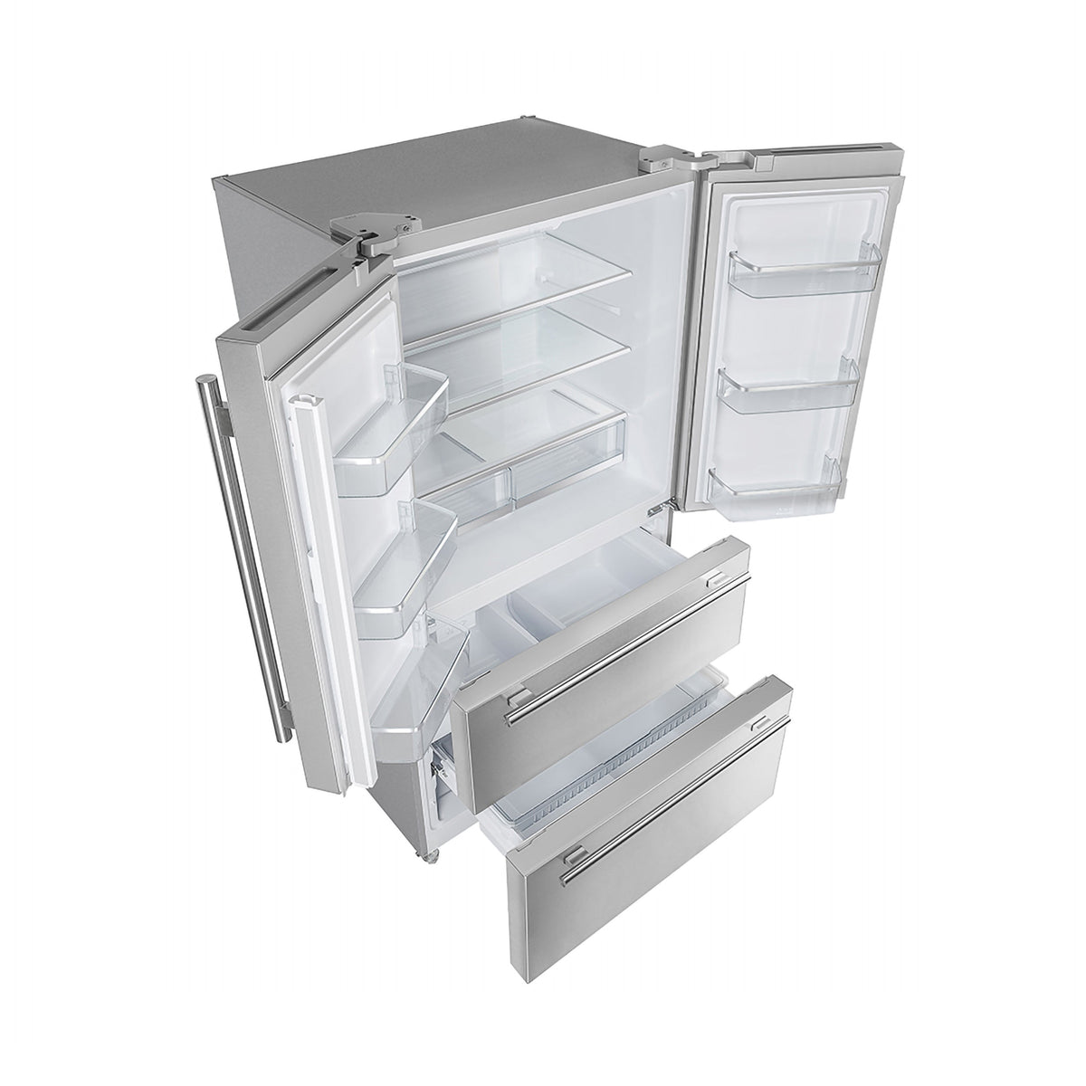 FORNO Moena French Door Refrigerator 91.2cm 543.7L FFRBI1820-36SB