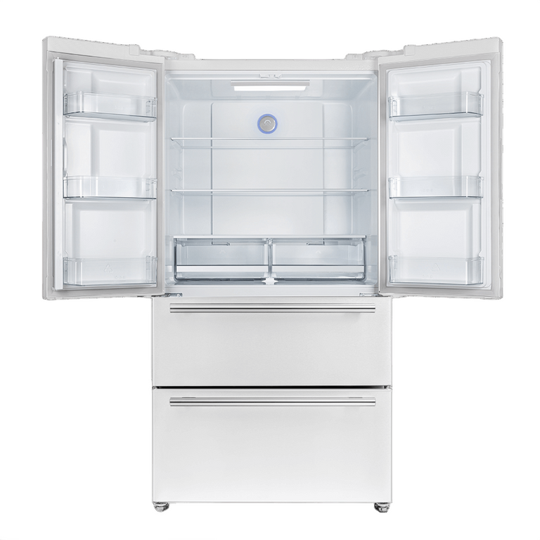 FORNO Espresso Moena French Door Refrigerator 91.4cm 543.7L White