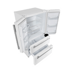 FORNO Espresso Moena French Door Refrigerator 91.4cm 543.7L White