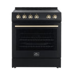 FORNO Espresso Leonardo Convection Oven Range 76cm 141.6L FFSEL6012-30BLK