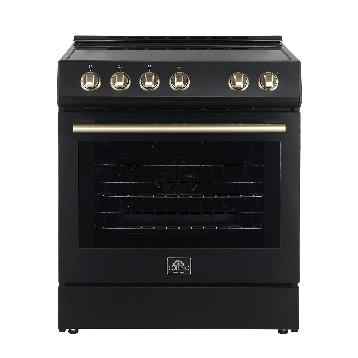 FORNO Espresso Leonardo Convection Oven Range 76cm 141.6L FFSEL6012-30BLK