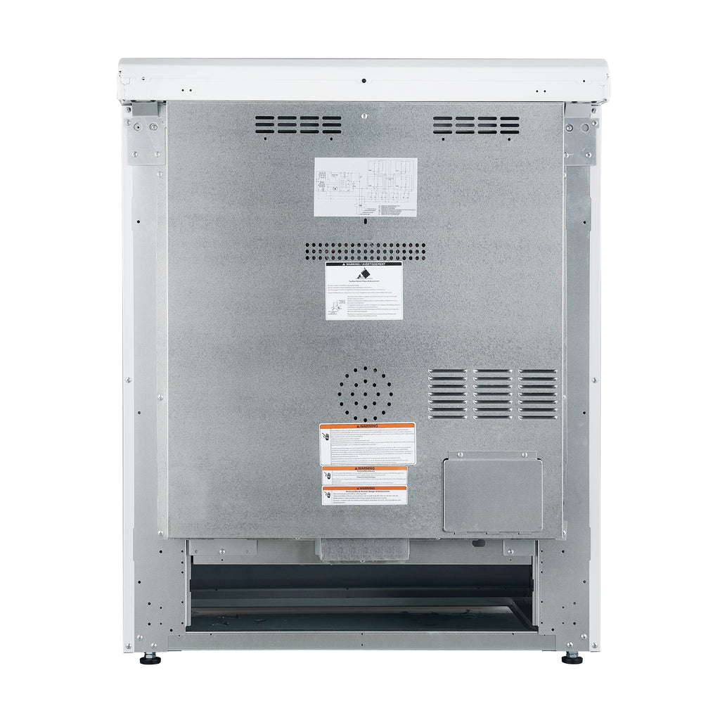 FORNO Espresso Leonardo Electric Range 76.2cm 141.6L White FFSEL6012-30WHT