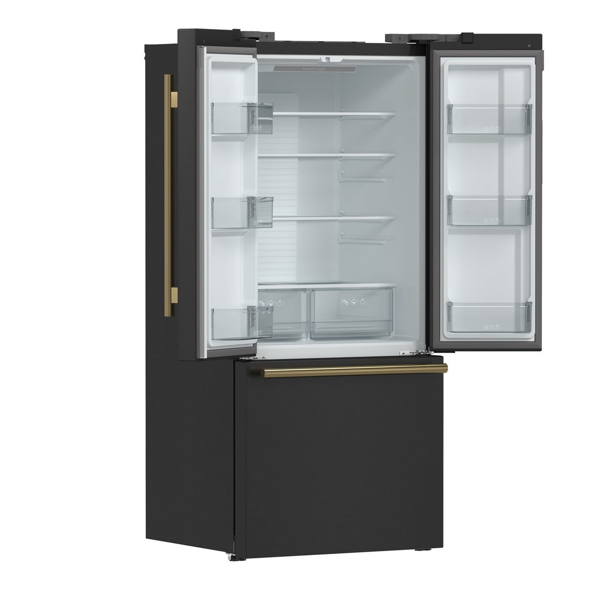 FORNO Espresso Gallipoli French Door Refrigerator 76cm 495.6L FFFFD1974-31BLK