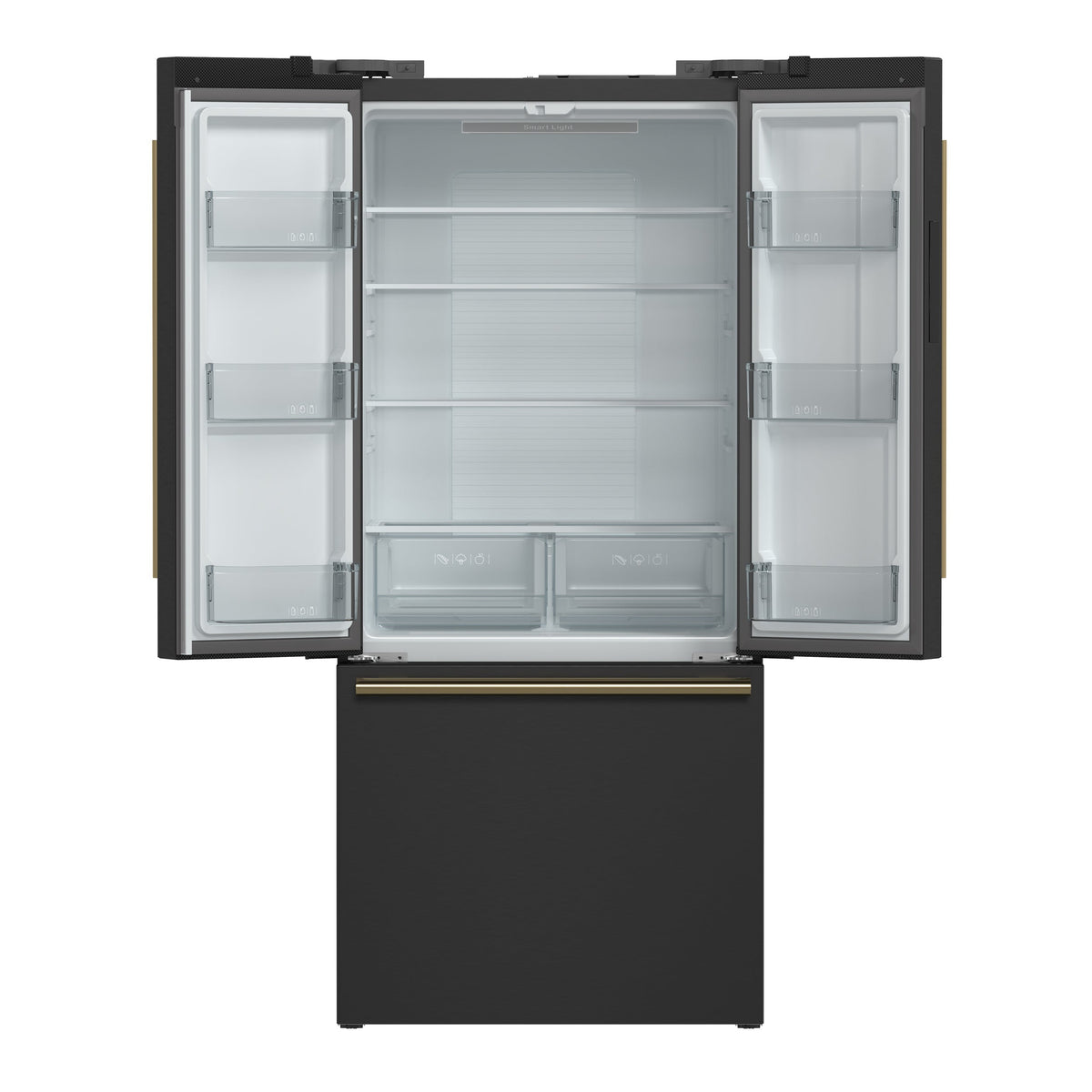 FORNO Espresso Gallipoli French Door Refrigerator 76cm 495.6L FFFFD1974-31BLK