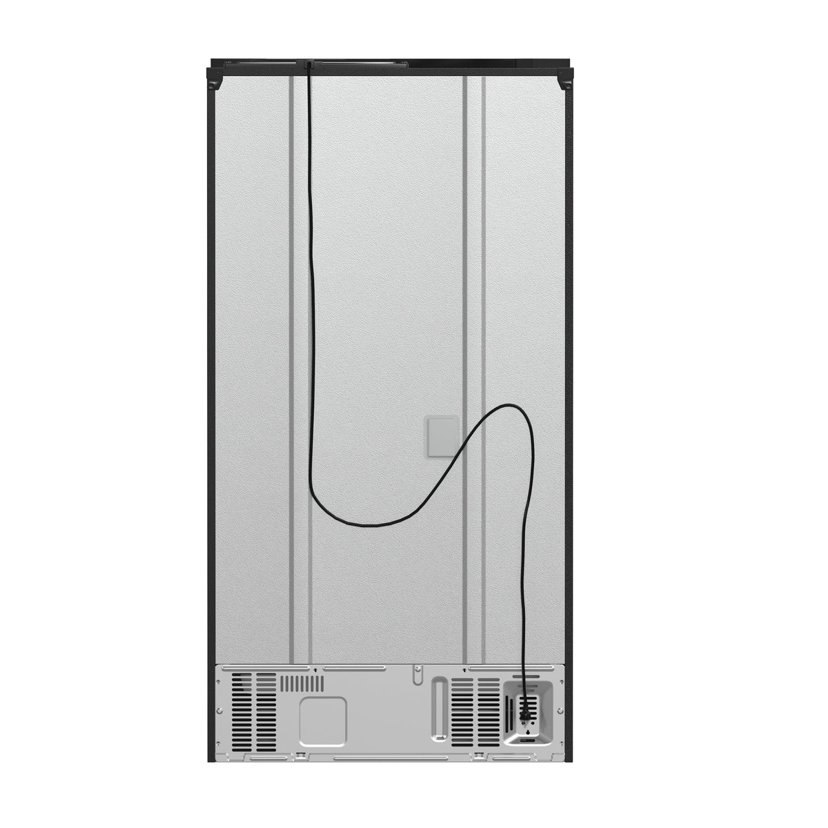 FORNO Moena French Door Refrigerator 91.4cm 543.7L Black FFRBI1820-36BLK