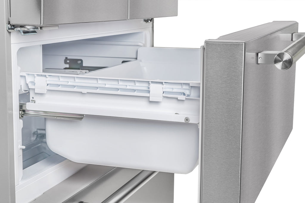 FORNO Moena French Door Refrigerator 91.2cm 543.7L FFRBI1820-36SB