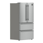 FORNO Moena French Door Refrigerator 91.2cm 543.7L FFRBI1820-36SB