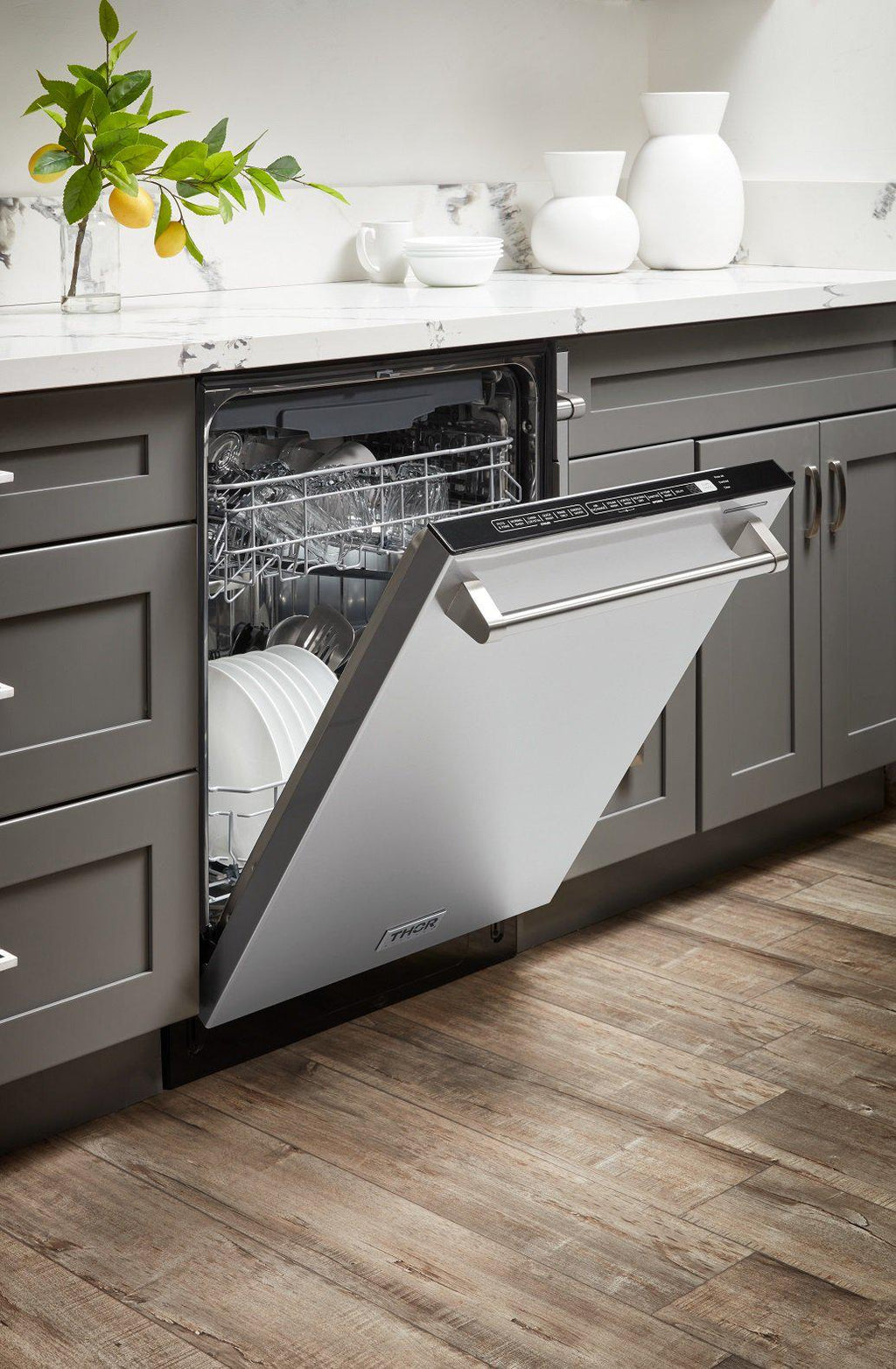 THOR Kitchen Built-In Dishwasher 61cm Stainless Steel HDW2401SS
