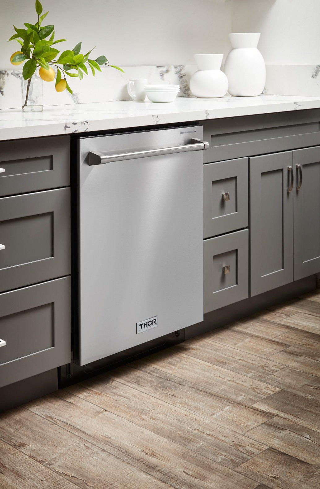 THOR Kitchen Built-In Dishwasher 61cm Stainless Steel HDW2401SS